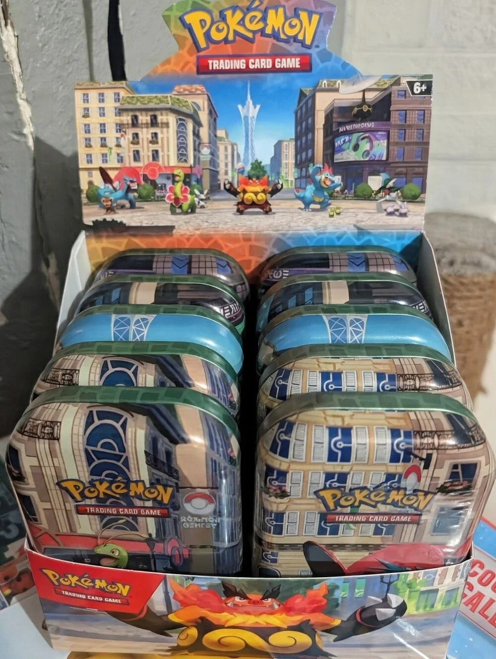 Pokémon TCG Mini Tin Complete Case Set 10 Sealed Tins 2 of Each Art